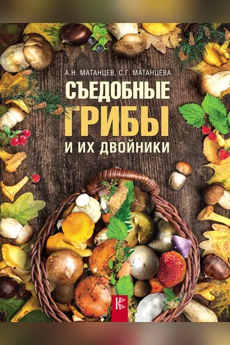 Обложка книги «Съедобные грибы и их двойники»
