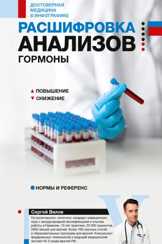 Обложка книги «Расшифровка анализов: гормоны»