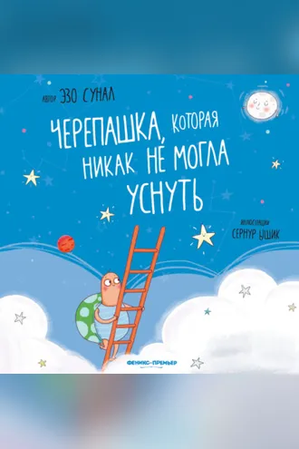 Обложка книги «Черепашка, которая никак не могла уснуть»
