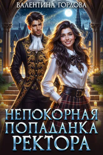 Обложка книги «Непокорная попаданка ректора»