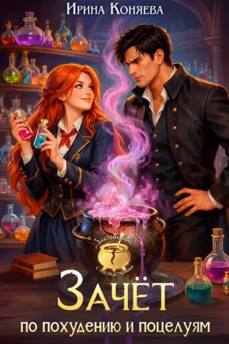 Обложка книги «Зачёт по похудению и поцелуям»