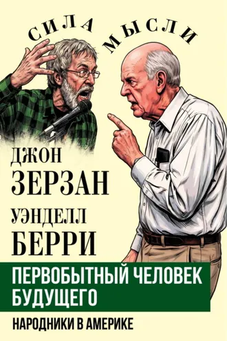 Обложка книги «Первобытный человек будущего. Народники в Америке»