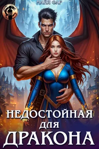 Обложка книги «Недостойная для дракона»