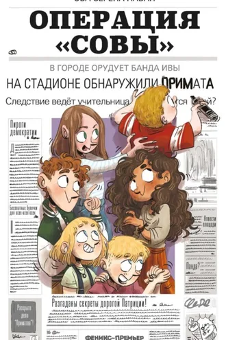 Обложка книги «Операция «Совы»»