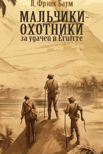 Обложка книги «Мальчики-охотники за удачей в Египте»