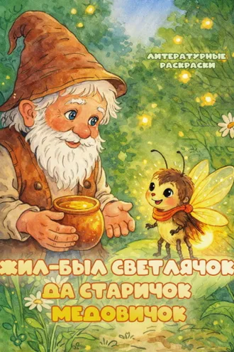 Обложка книги «Жил-был Светлячок да старичок Медовичок»