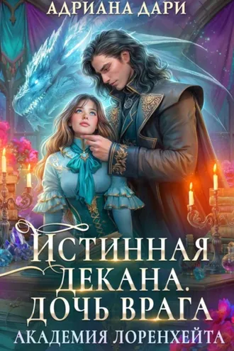 Обложка книги «Истинная декана. Дочь врага. Академия Лоренхейта»
