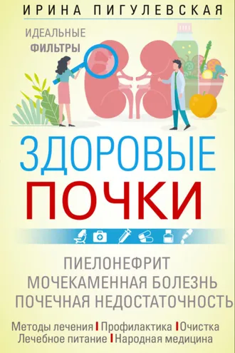 Обложка книги «Здоровые почки. Идеальные фильтры. Нефрит. Нефроз. Мочекаменная болезнь. Почечная недостаточность…»