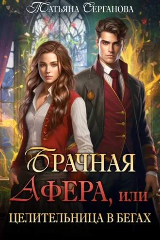 Обложка книги «Брачная афера, или Целительница в бегах!»