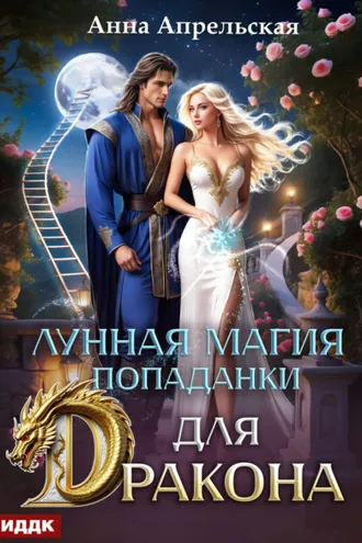 Обложка книги «Лунная магия попаданки для дракона»