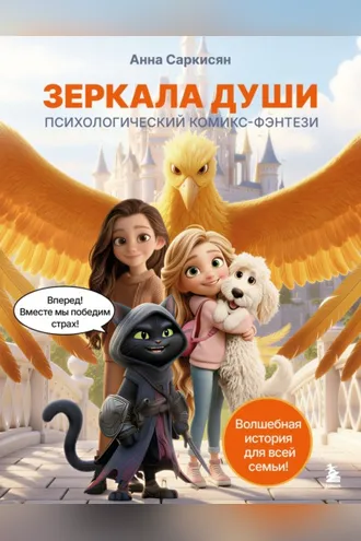Обложка книги «Зеркала души. Психологический комикс-фэнтези»