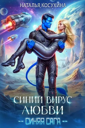 Обложка книги «Синий вирус любви»