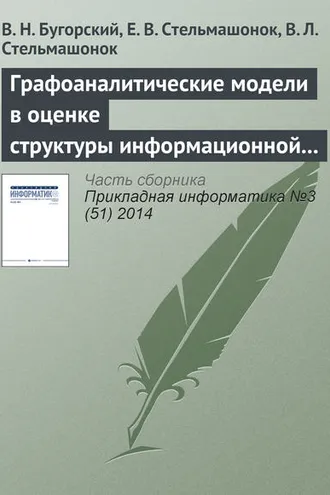 Обложка книги «Графоаналитические модели в оценке структуры информационной системы предприятия»