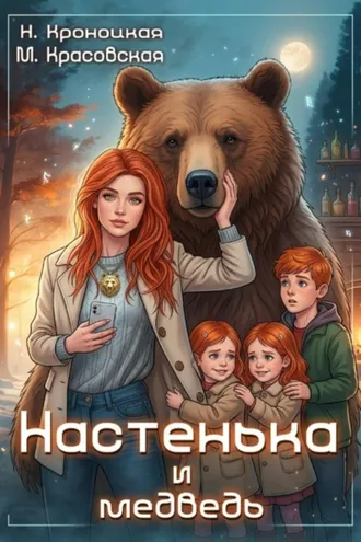 Обложка книги «Настенька и медведь»