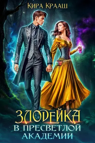 Обложка книги «Злодейка в Пресветлой академии»