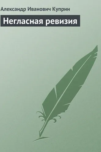 Обложка книги «Негласная ревизия»