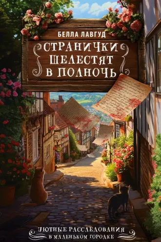 Обложка книги «Странички шелестят в полночь»