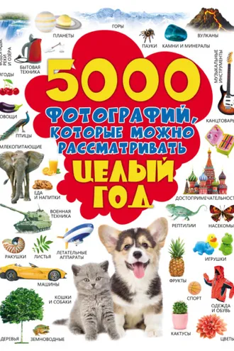 Обложка книги «5000 фотографий, которые можно рассматривать целый год»