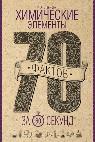 Обложка книги «Химические элементы за 60 секунд»