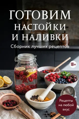 Обложка книги «Готовим настойки и наливки. Сборник лучших рецептов»