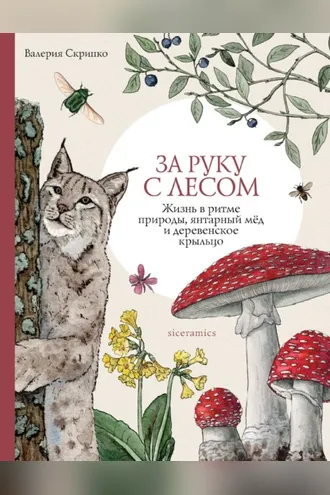Обложка книги «За руку с лесом. Жизнь в ритме природы, янтарный мёд и деревенское крыльцо»