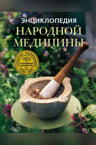 Обложка книги «Энциклопедия народной медицины. Золотая коллекция народных рецептов»