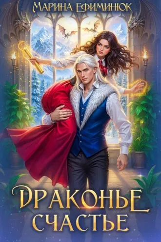 Обложка книги «Драконье счастье»