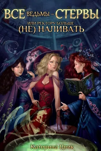 Обложка книги «Все ведьмы – стервы, или Ректору больше (не) наливать»