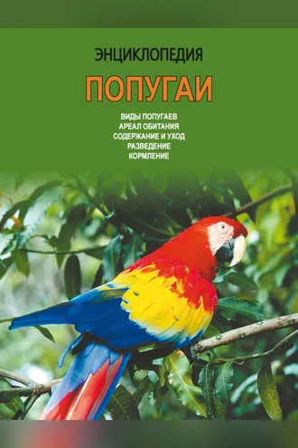 Обложка книги «Энциклопедия. Попугаи»