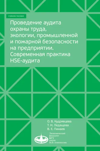 Обложка книги «Проведение аудита охраны труда, экологии, промышленной и пожарной безопасности на предприятии. Современная практика HSE-аудита»