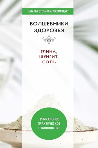 Обложка книги «Волшебники здоровья. Глина, шунгит, соль. Уникальное практическое руководство»