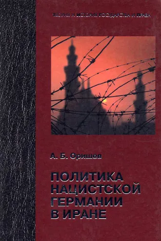 Обложка книги «Политика нацистской Германии в Иране»