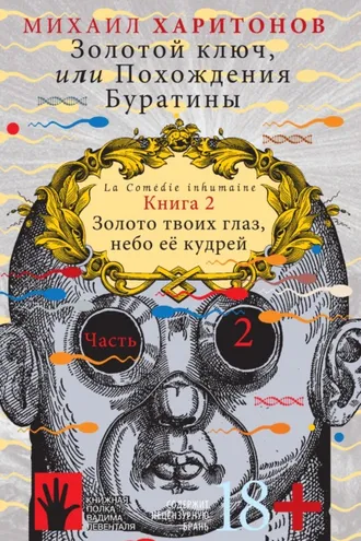 Обложка книги «Золотой ключ, или Похождения Буратины. Книга 2. Золото твоих глаз, небо ее кудрей. Часть 2»