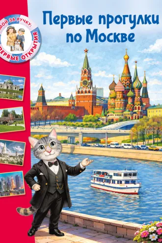Обложка книги «Первые прогулки по Москве»