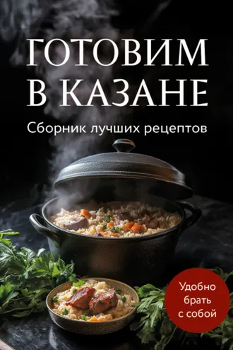 Обложка книги «Готовим в казане. Сборник лучших рецептов»