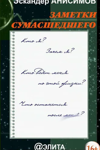 Обложка книги «Заметки сумасшедшего (сборник)»