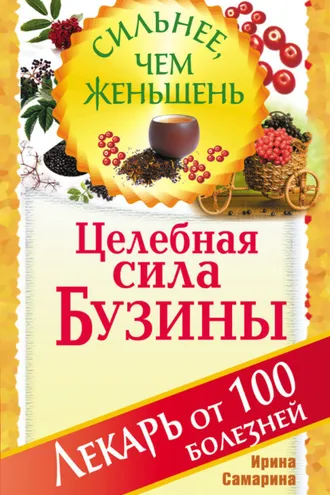 Обложка книги «Целебная сила бузины. Лекарь от 100 болезней»