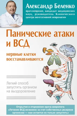 Обложка книги «Панические атаки и ВСД – нервные клетки восстанавливаются. Легкий способ запустить организм на выздоровление»