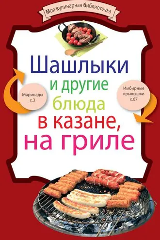 Обложка книги «Шашлыки и другие блюда в казане, на гриле»