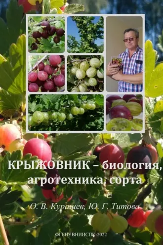 Обложка книги «Крыжовник – биология, агротехника, сорта»