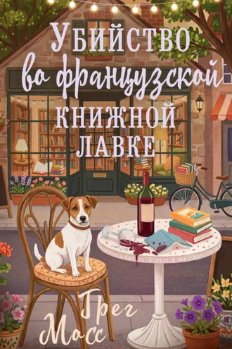 Обложка книги «Убийство во французской книжной лавке»