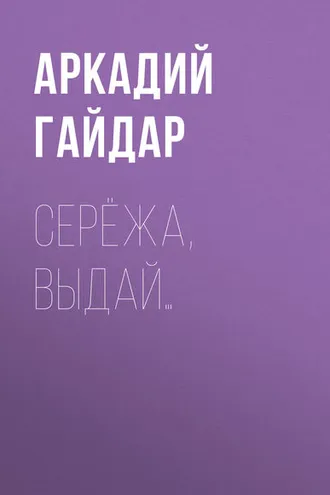 Обложка книги «Серёжа, выдай…»