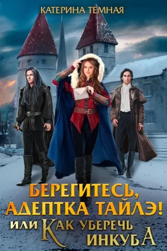 Обложка книги «Берегитесь, адептка Тайлэ! или Как уберечь инкуба»
