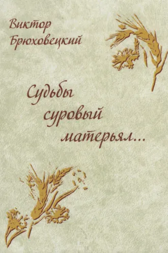 Обложка книги «Судьбы суровый матерьял…»