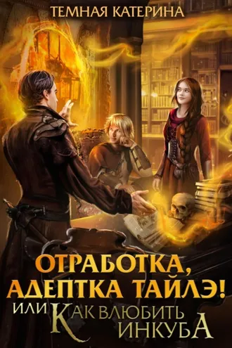 Обложка книги «Отработка, адептка Тайлэ! или Как влюбить инкуба»