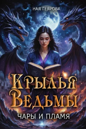 Обложка книги «Крылья ведьмы. Чары и Пламя»