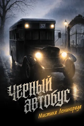 Обложка книги «Черный автобус. Мистика Ленинграда»