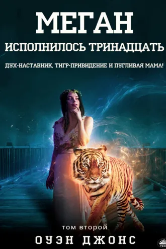 Обложка книги «Меган исполнилось тринадцать»