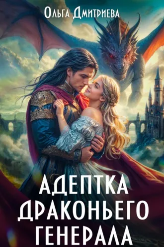 Обложка книги «Адептка драконьего генерала»