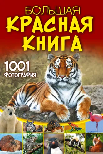 Обложка книги «Большая красная книга. 1001 фотография»